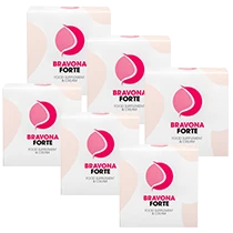 Pack de 6 boîtes Bravona Forte : cure complète de 6 mois.