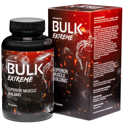 Bulk Extreme – Complément avancé SARM naturel pour la prise de masse musculaire