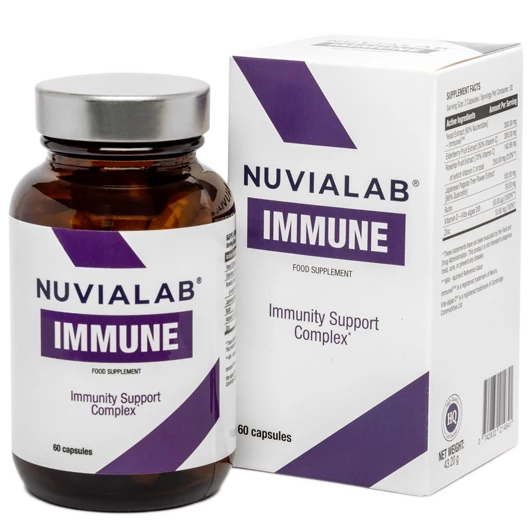 Deux flacons de NuviaLab Immune, pour une immunité renforcée