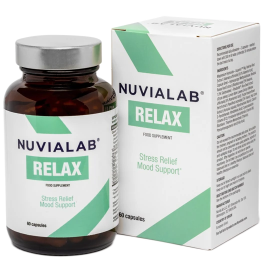 Présentation du complément NuviaLab Relax pour le bien-être et le sommeil