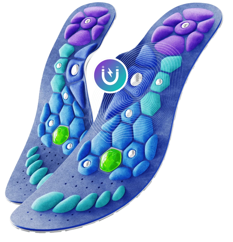 Semelles Akusoli : acupression et magnétothérapie