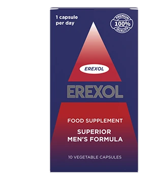 Erexol : Le traitement naturel contre la prostatite et l'adénome de la prostate.